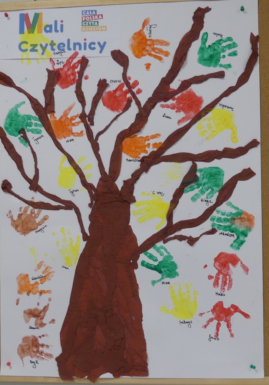 Mali czytelnicy – plakat